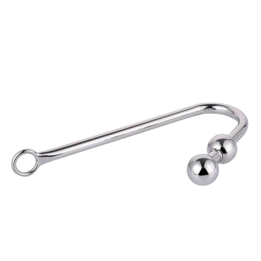 Anal Hooks Hook Two Steel Pleasurable Stainless 4417 Anal Balls 1003